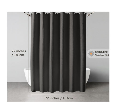 Black Shower Curtain